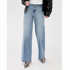 Abrand Light Blue Flare & Wide Leg Jeans